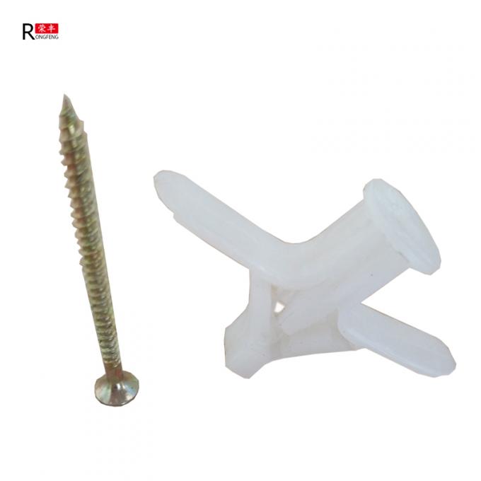 High Pressure Plastic Drywall Gypsum Board Anchor 13*30
