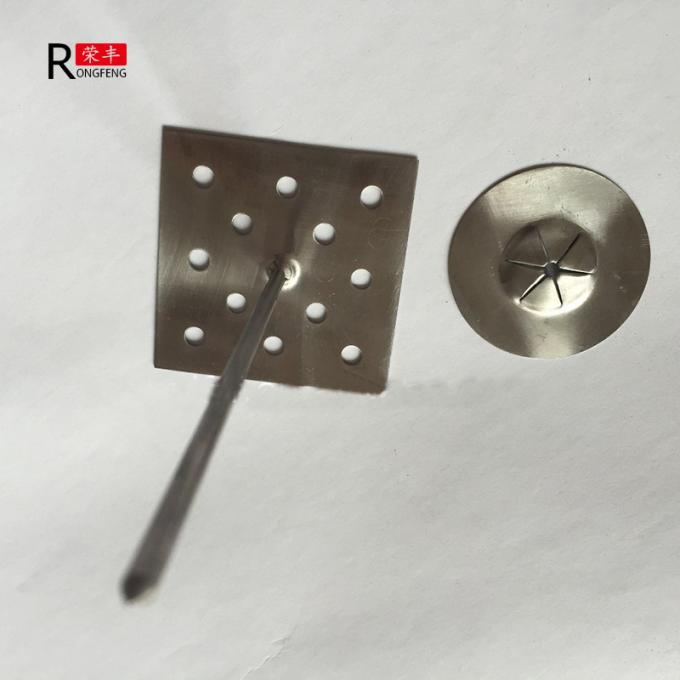 50x50mm Self Stick Insulation Pins With Washer And Plastic Cap