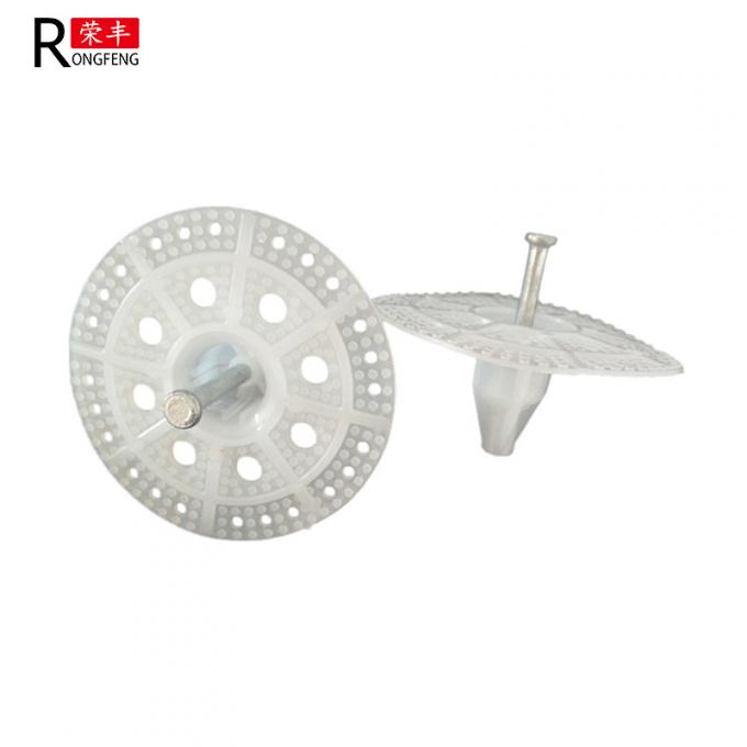 Heat Insulation HDPE Wall Insulation Anchors 60mm Disc