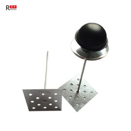 24x24 Exterior Wall Aluminum Glass Wool Board Self Stick Insulation Pins