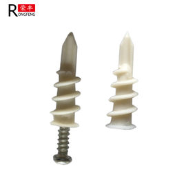 PE POM Plastic Drywall Anchors Screw Inserts For Electrical Appliances