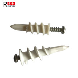 PE POM Plastic Drywall Anchors Screw Inserts For Electrical Appliances
