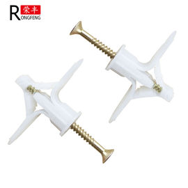 13*30mm 80KG Capacity Nylon Wall Anchors Undeformed