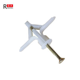 13*30mm 80KG Capacity Nylon Wall Anchors Undeformed