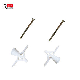 13*30mm 80KG Capacity Nylon Wall Anchors Undeformed
