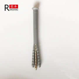 5*25 Hammer Drive Nylon Screw Anchors With Nail Screw Yellow Zinc