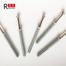 5*50 10*100 Rockwool Fixings Plastic Screw Anchors Wall Plug