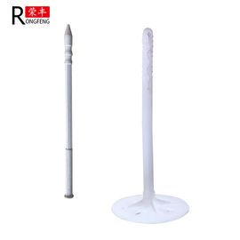 PE PP Plastic Insulation Anchors For Sand Lime Bricks / Concrete