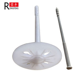 PE PP Plastic Insulation Anchors For Sand Lime Bricks / Concrete