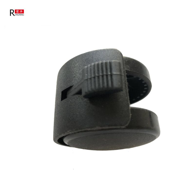 2 Inches Small Nylon Roller Plant Pot Wheels With Brake