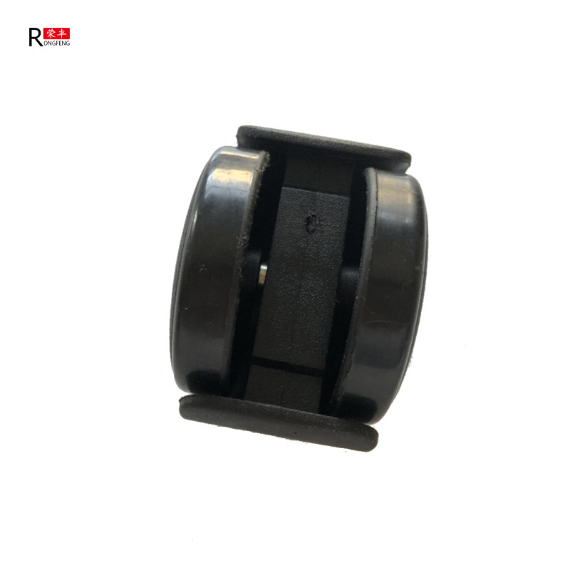 50mm Black Universal Plant Pot Wheels For Greenhouse Park
