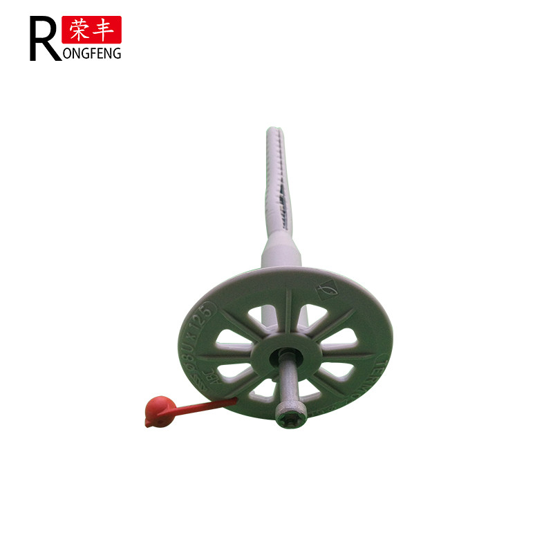 50mm Small Hat Plastic Insulation Anchors For Construction