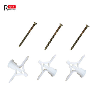 پلاستیک لنگر هواپیما 10x32mm پلاستیک گسترش دیوار توخالی